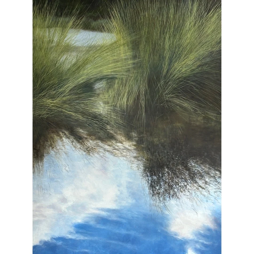 Falling Upwards IV, 2025, oil on canvas, 122 x 91.5 cm