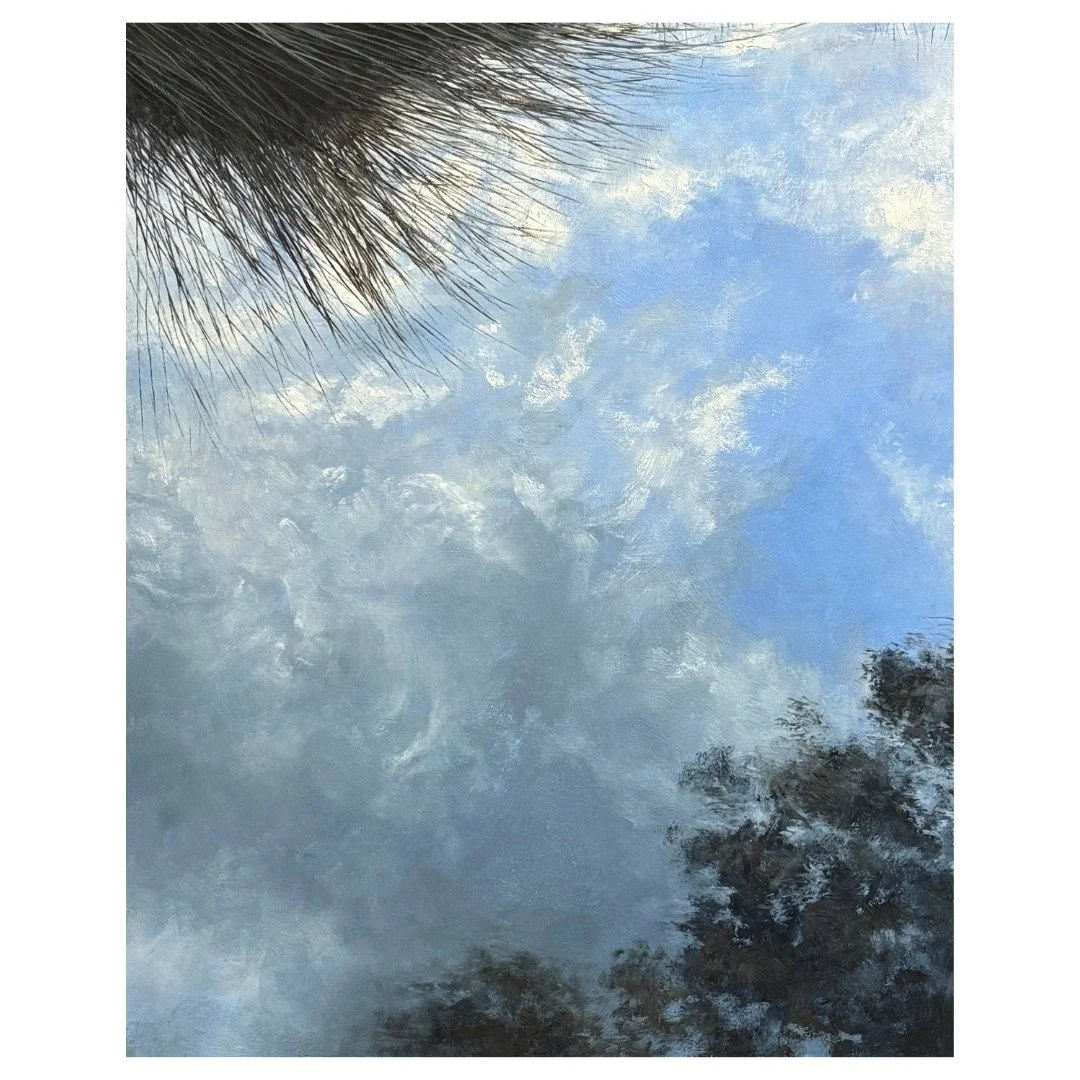 Inversion, 2026, oil on board, 50 x 40 cm