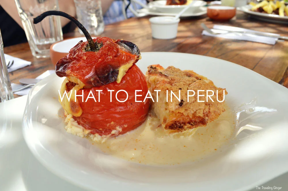WHAT TO EAT IN PERU