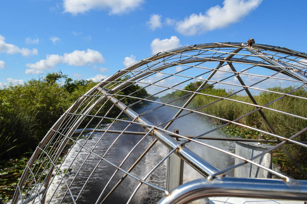 EXPLORING THE EVERGLADES BY AIRBOAT