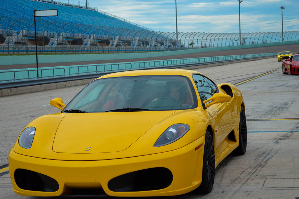 DRIVING A FERRARI F430