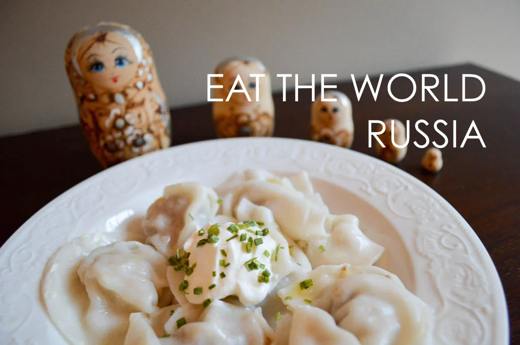 COOKING THE NATIONAL DISH OF RUSSIA