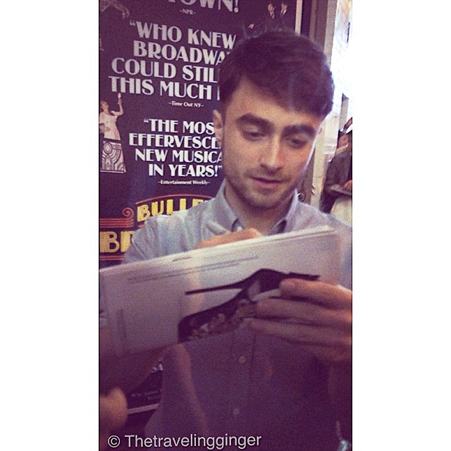 DANIEL RADCLIFFE IN NEW YORK CITY BROADWAY