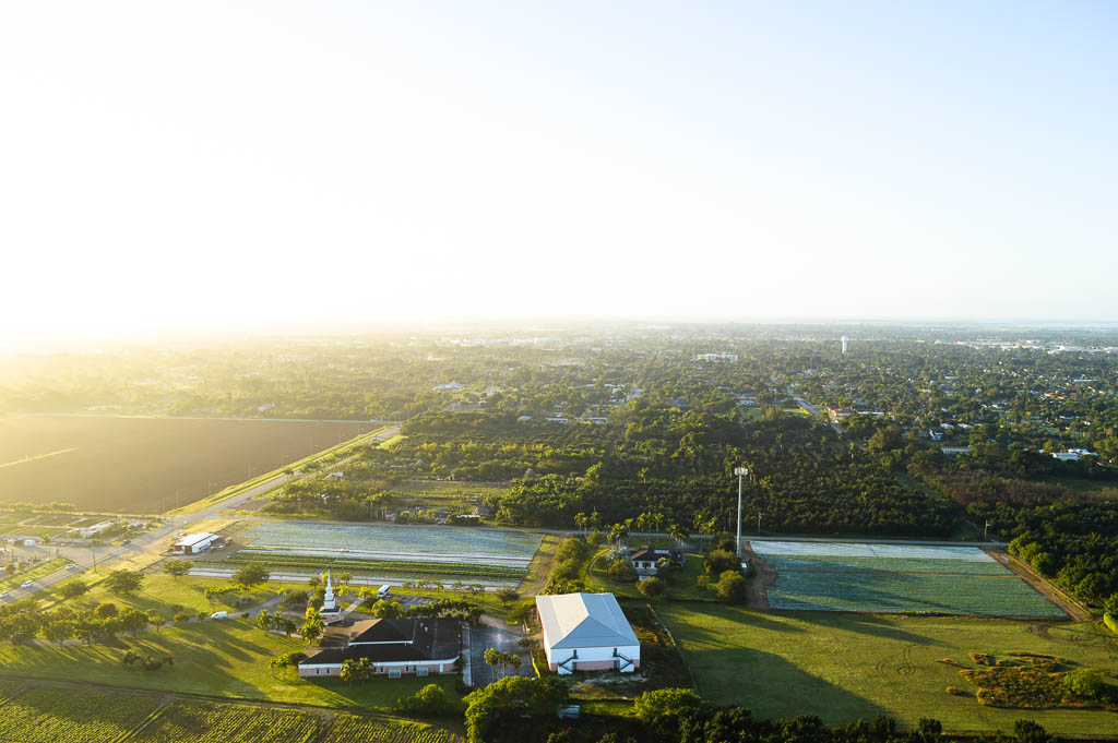HOT AIR BALLOON RIDE IN MIAMI FLORIDA: VIEWS