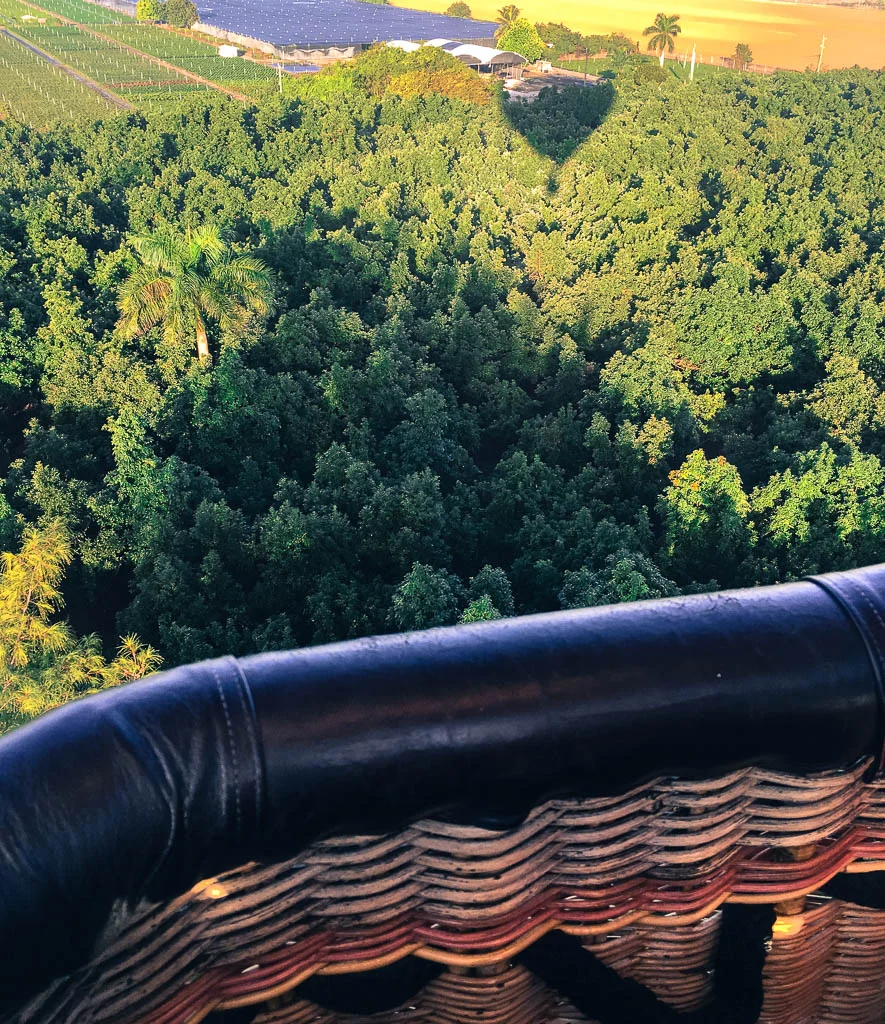 HOT AIR BALLOON RIDE IN MIAMI FLORIDA