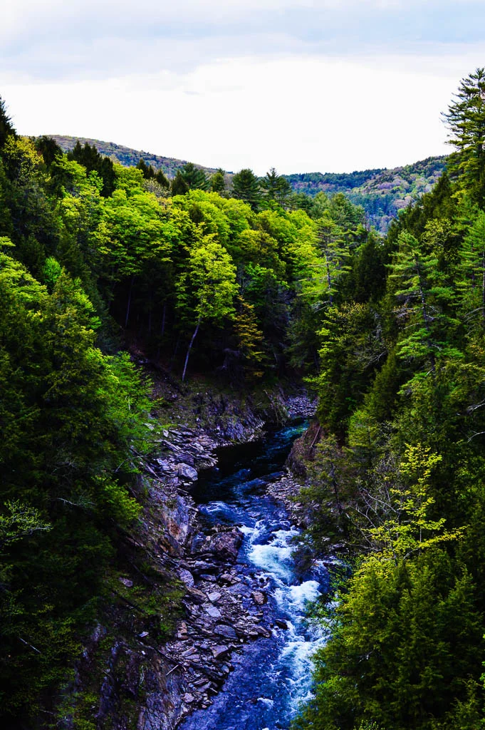 Quechee Gorge IN VERMONT NEW ENGLAND ROAD TRIP USA
