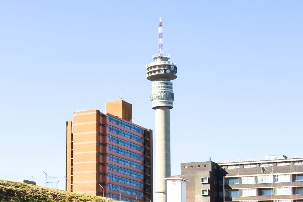 The Hillbrow Tower from Constitution Hill