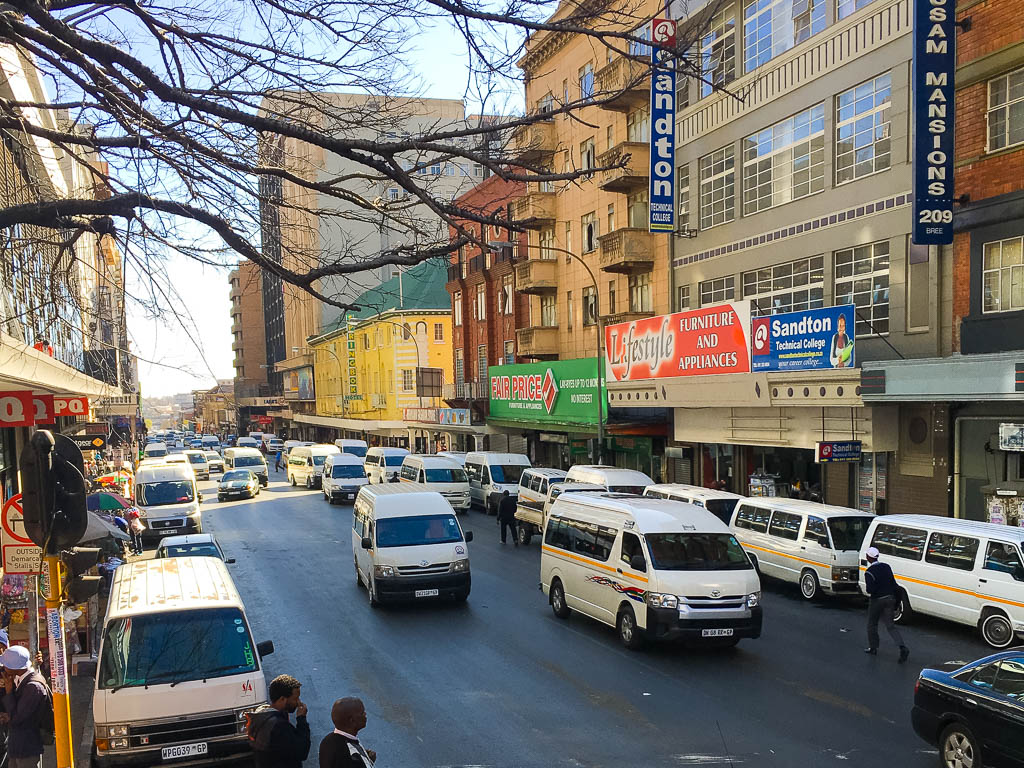 Johannesburg swarmed by Taxis