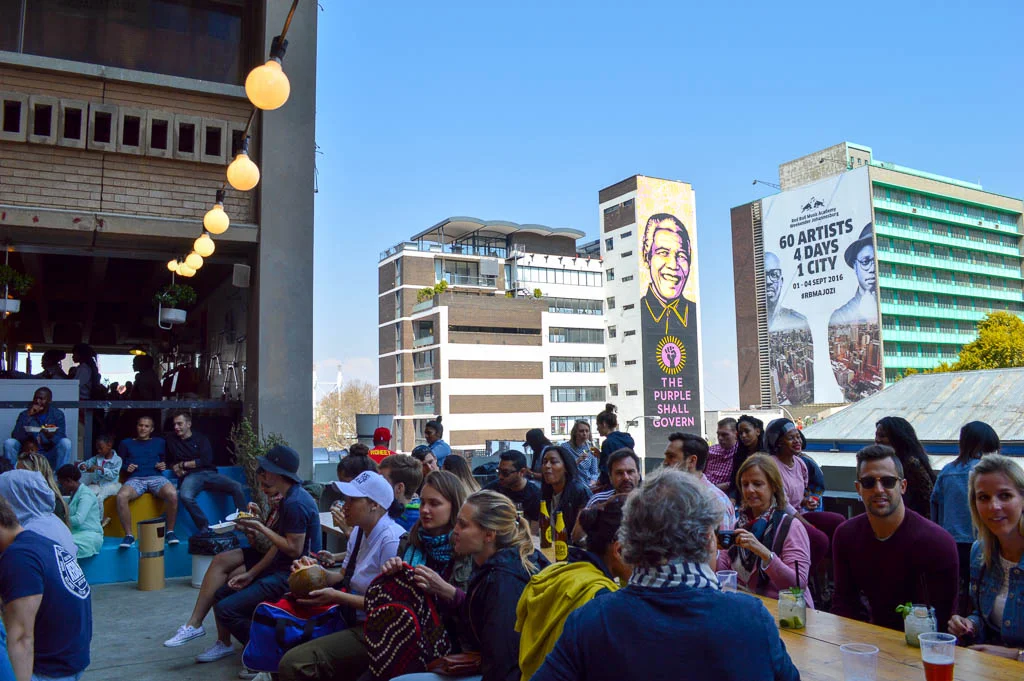 Saturday morning at the Neighbourgoods Market in Johannesburg