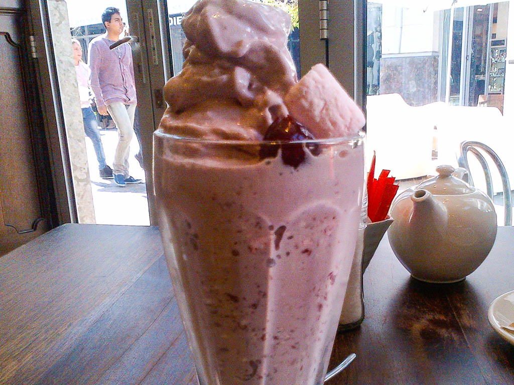 MILKSHAKE AT TASHAS IN SOUTH AFRICA
