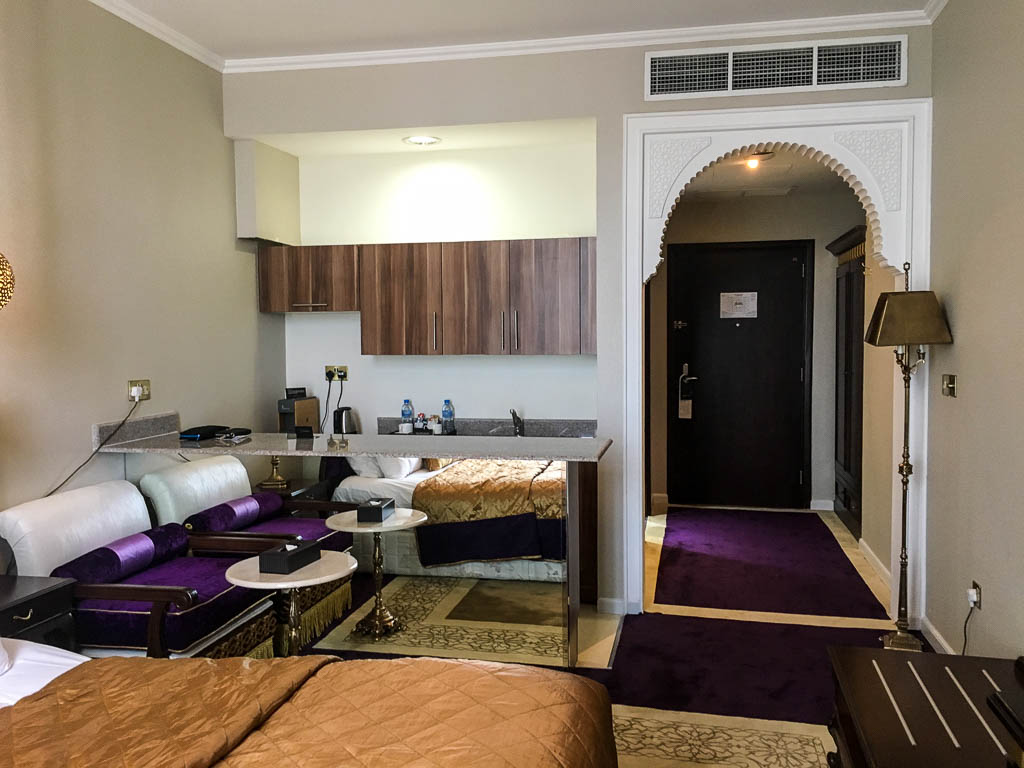 deluxe room at the SARAYA CORNICHE HOTEL, DOHA QATAR