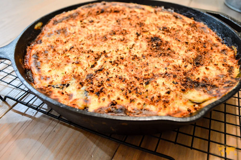 RECIPE FOR THE NATIONAL DISH OF GREECE: MOUSSAKA