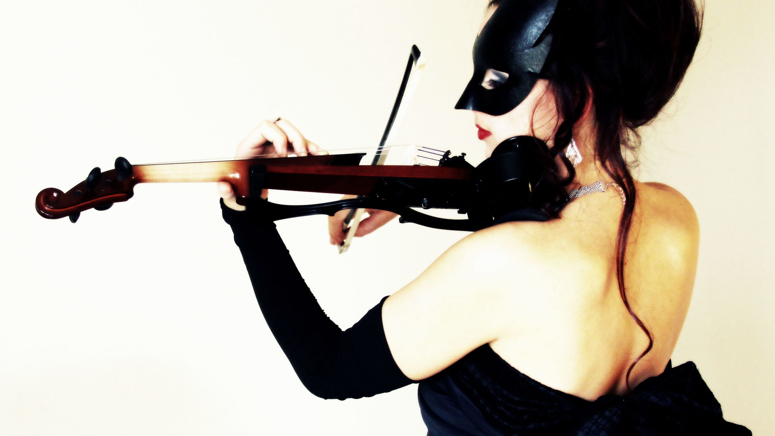 Zhenya Zianouka (pictured) was trained in Belarus and performs using the classical and electric violin. Her style combines classical favorites and contemporary music. 