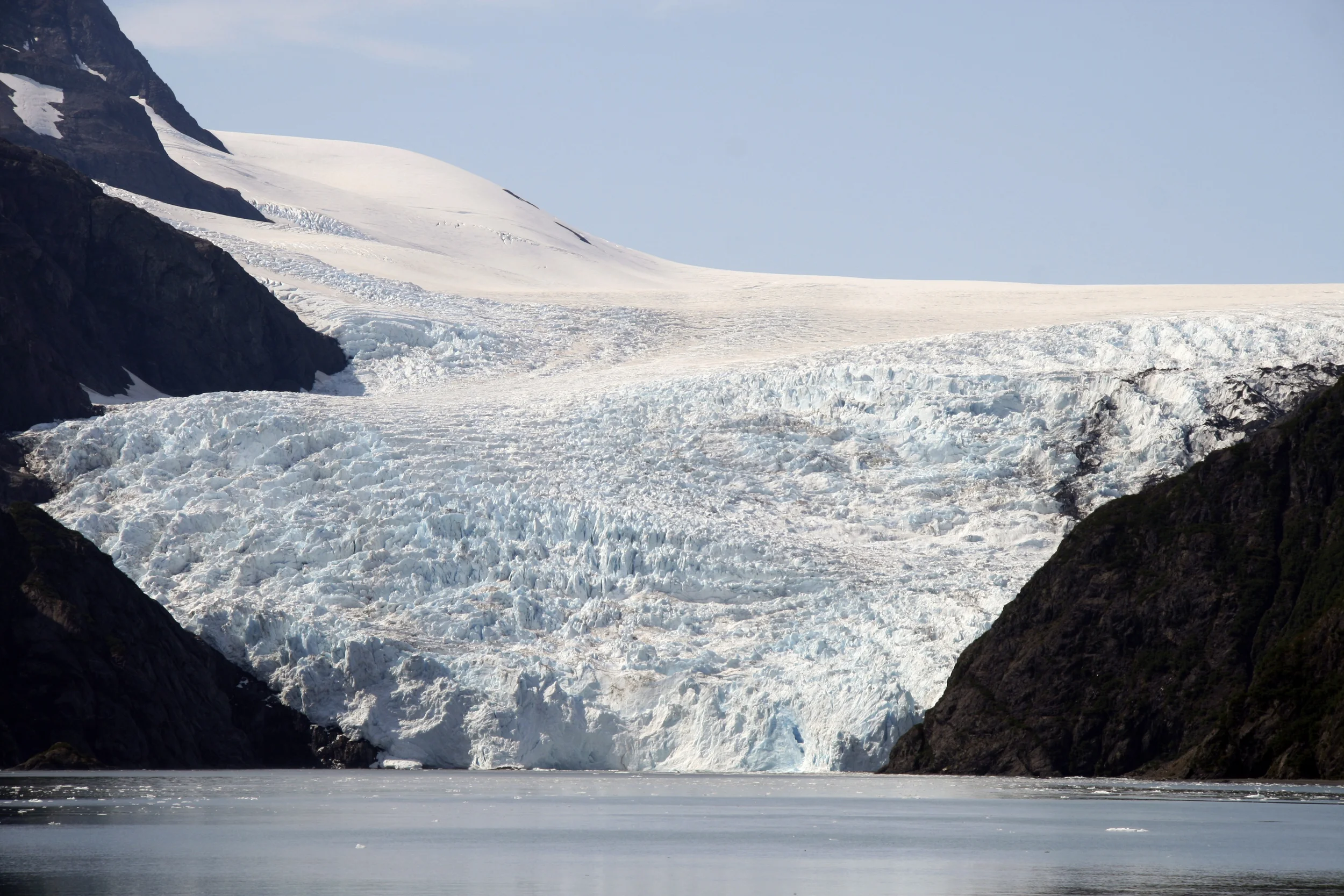 glacier in kenai fjords