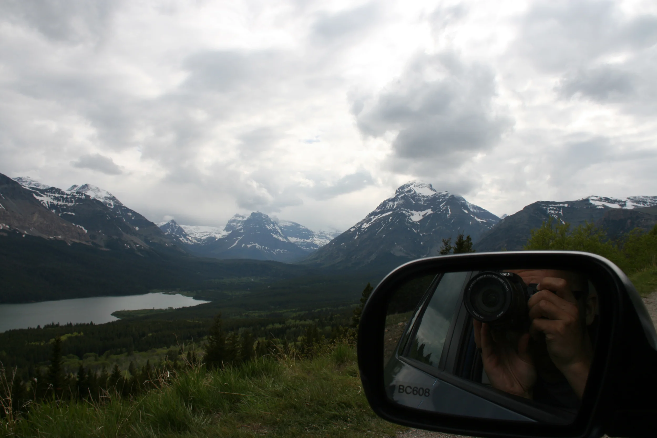 vista in glacier