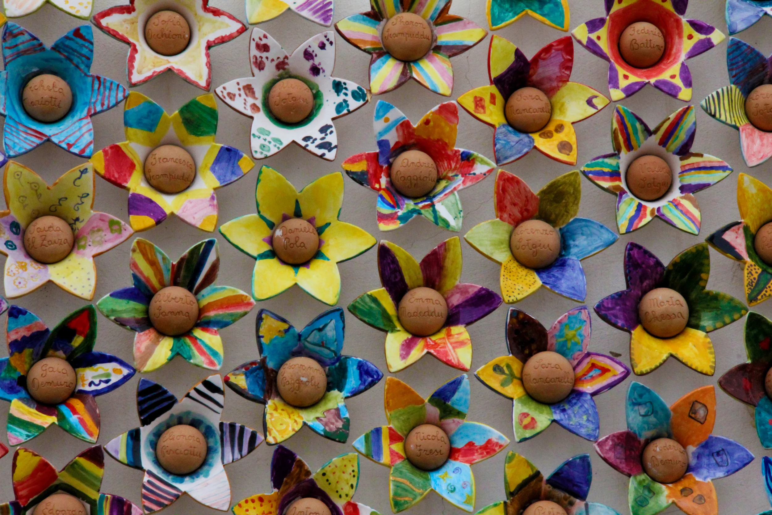 wallscape in sardinia (italy) 