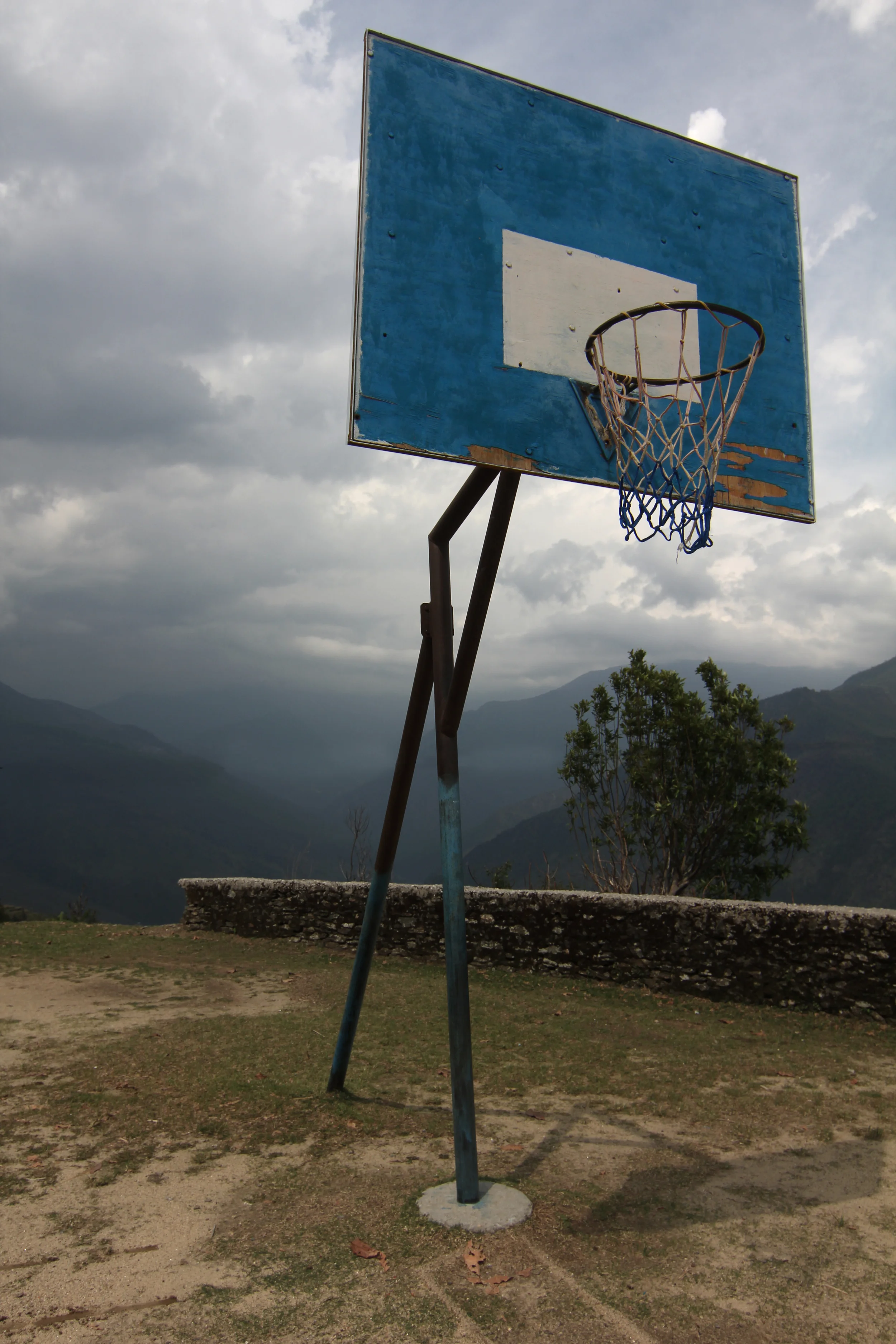 basketball hoop, sikles trail nepal
