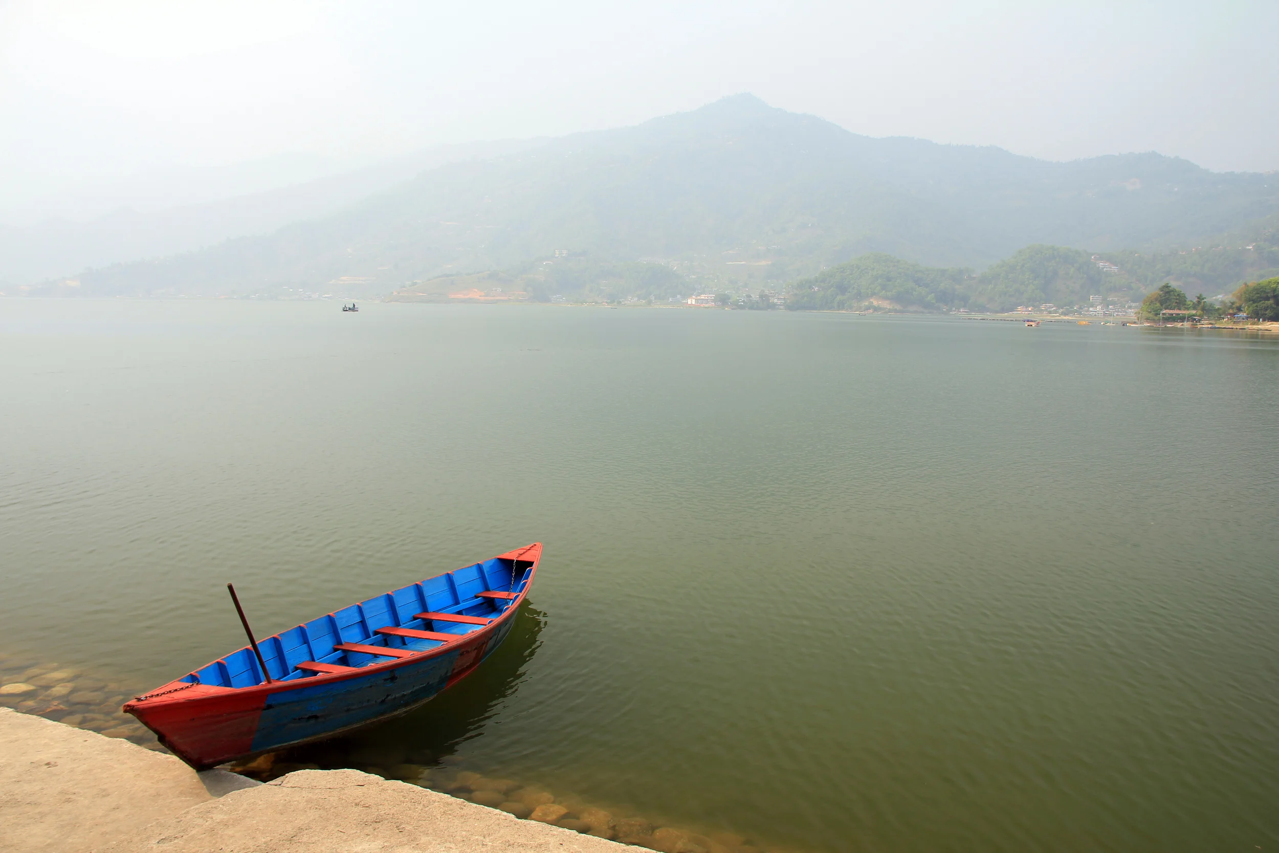 boating, pokhara nepal