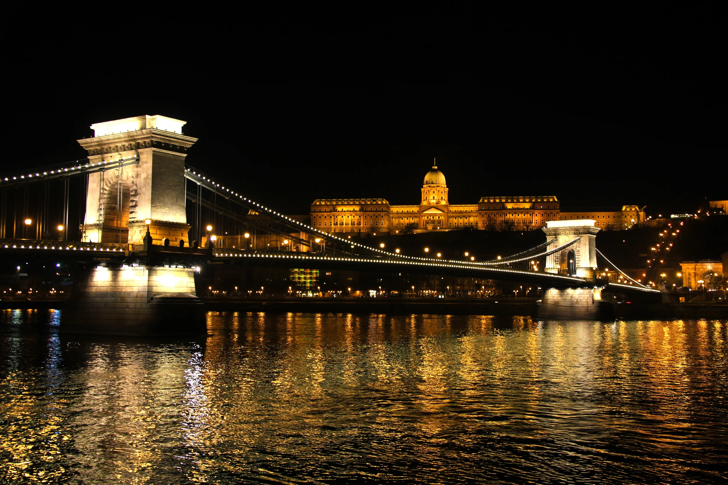 chain bridge, budapest