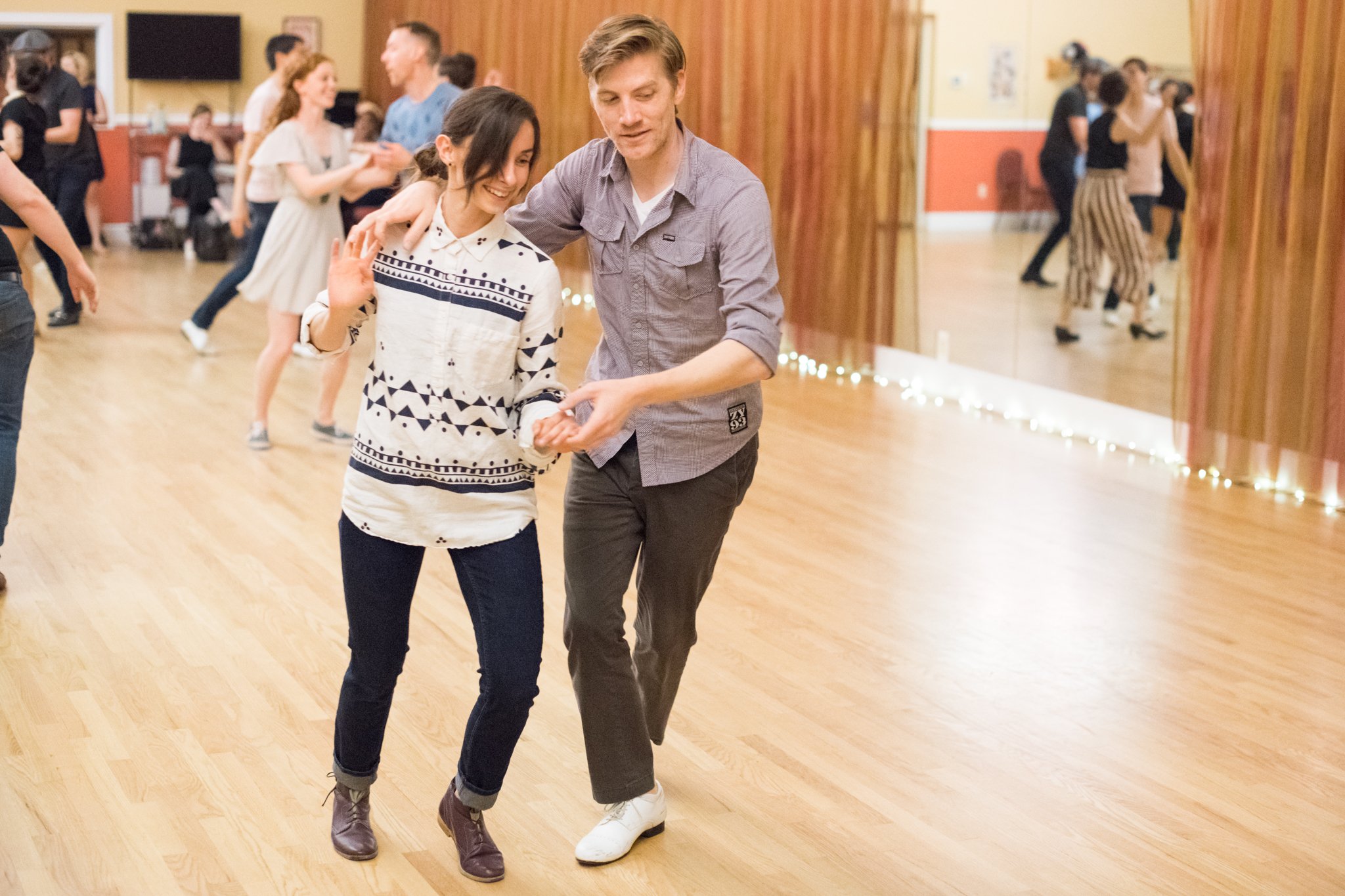  Discover the joy of swing dancing because   Anyone can dance  