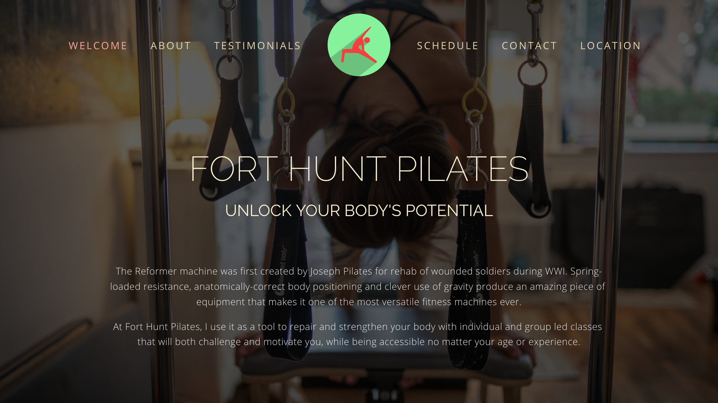 Fort Hunt Pilates Website