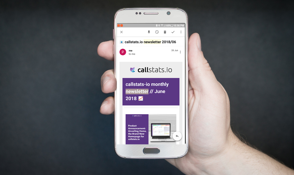 callstats.io monthly newsletter callstats.io product updates