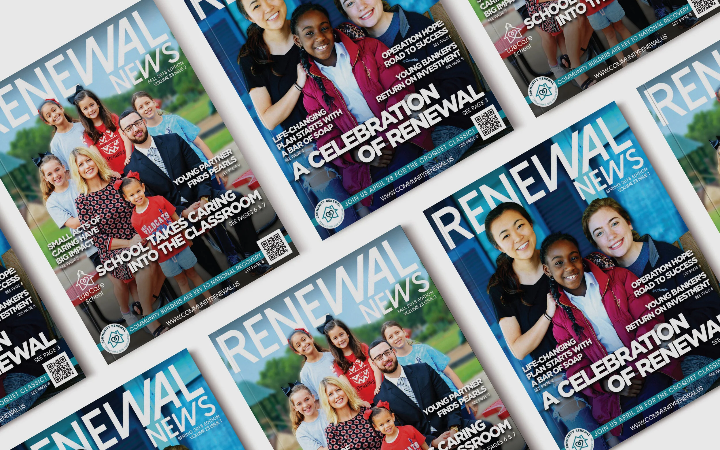 Community Renewal News Editorial and Layout Design by Dustin Owen