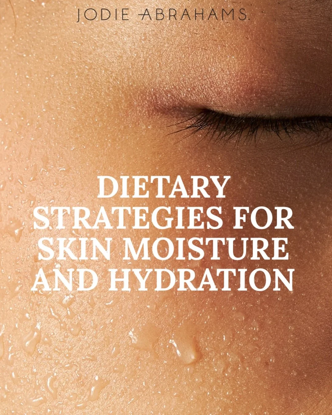 Skin feeling dry, tight or flakey? 

De-hydrated skin that&rsquo;s lacking water and dry skin that&rsquo;s lacking oils need internal as well as topical support. 

Nourishing the skin from the inside is the foundation of correcting signs of a comprom