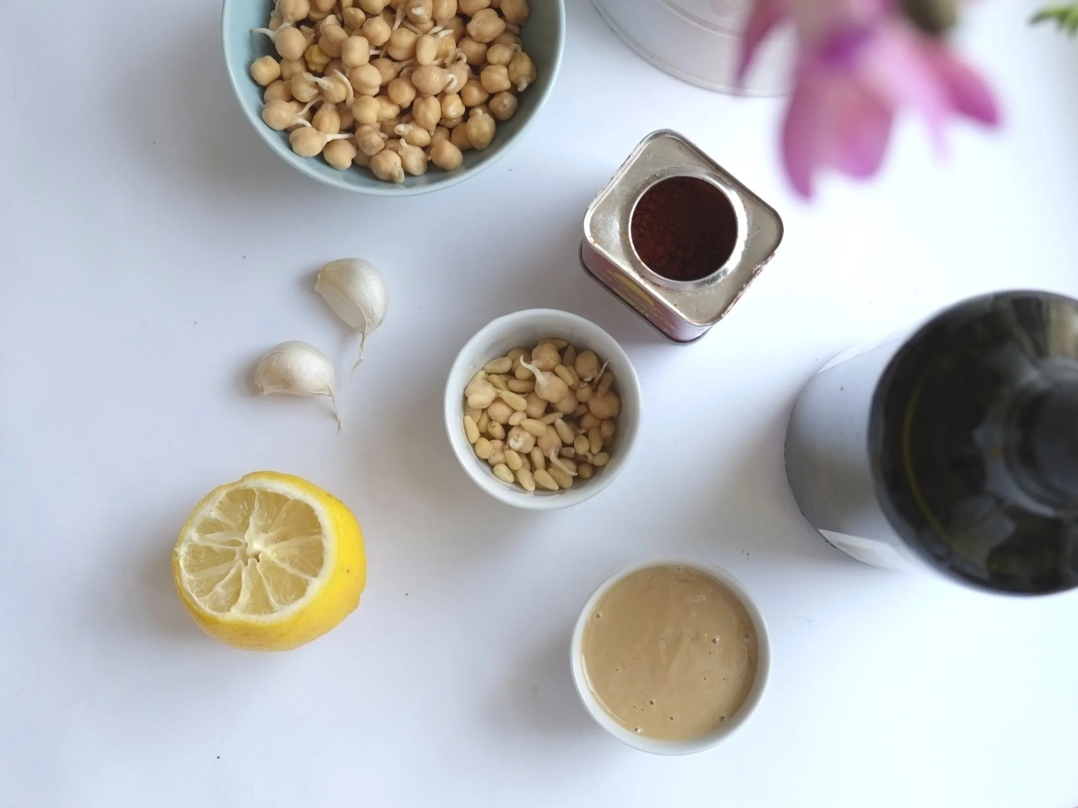 Ingredients for Perimenopause and Menopause nutrition support offered by Jodie Abrahams