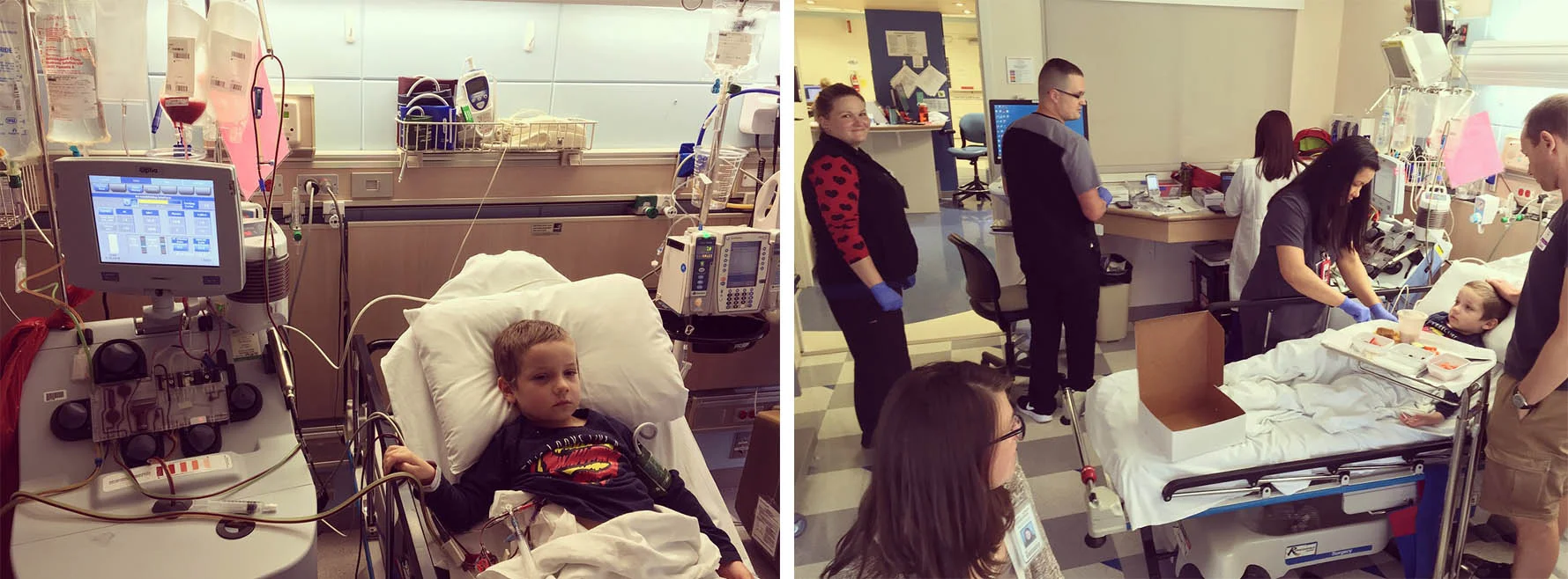 Momentous day: apheresis (T cell extraction)