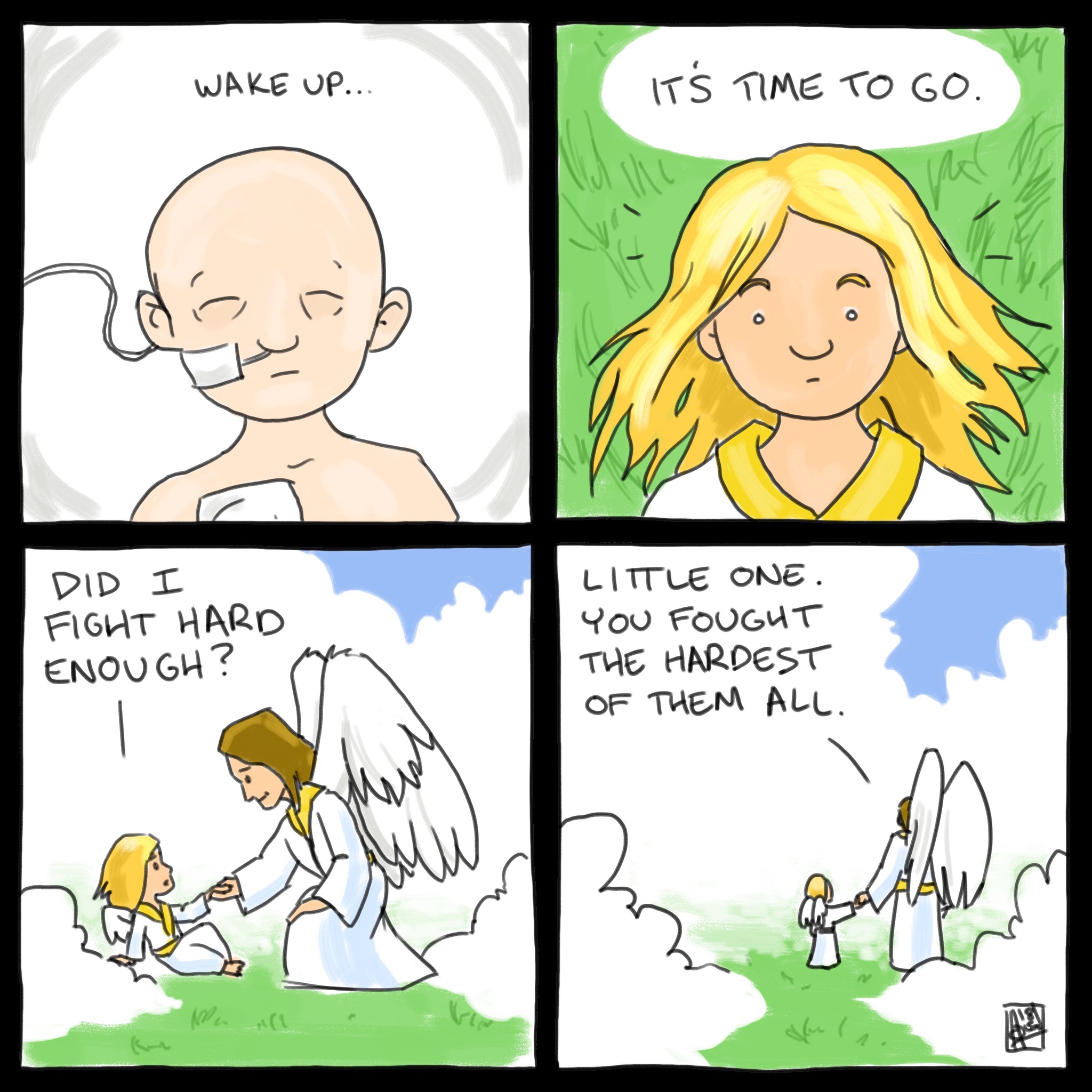 © I draw childhood cancer