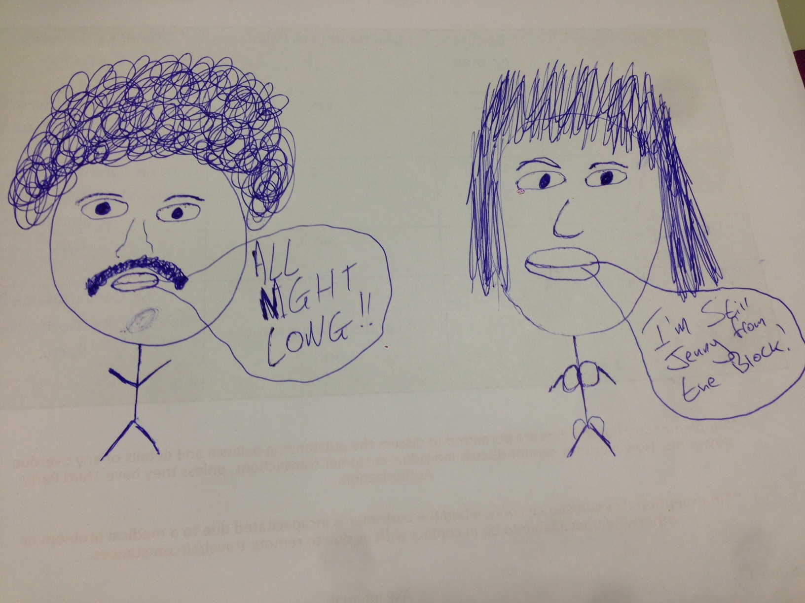 Mike's Lionel and J-Lo!