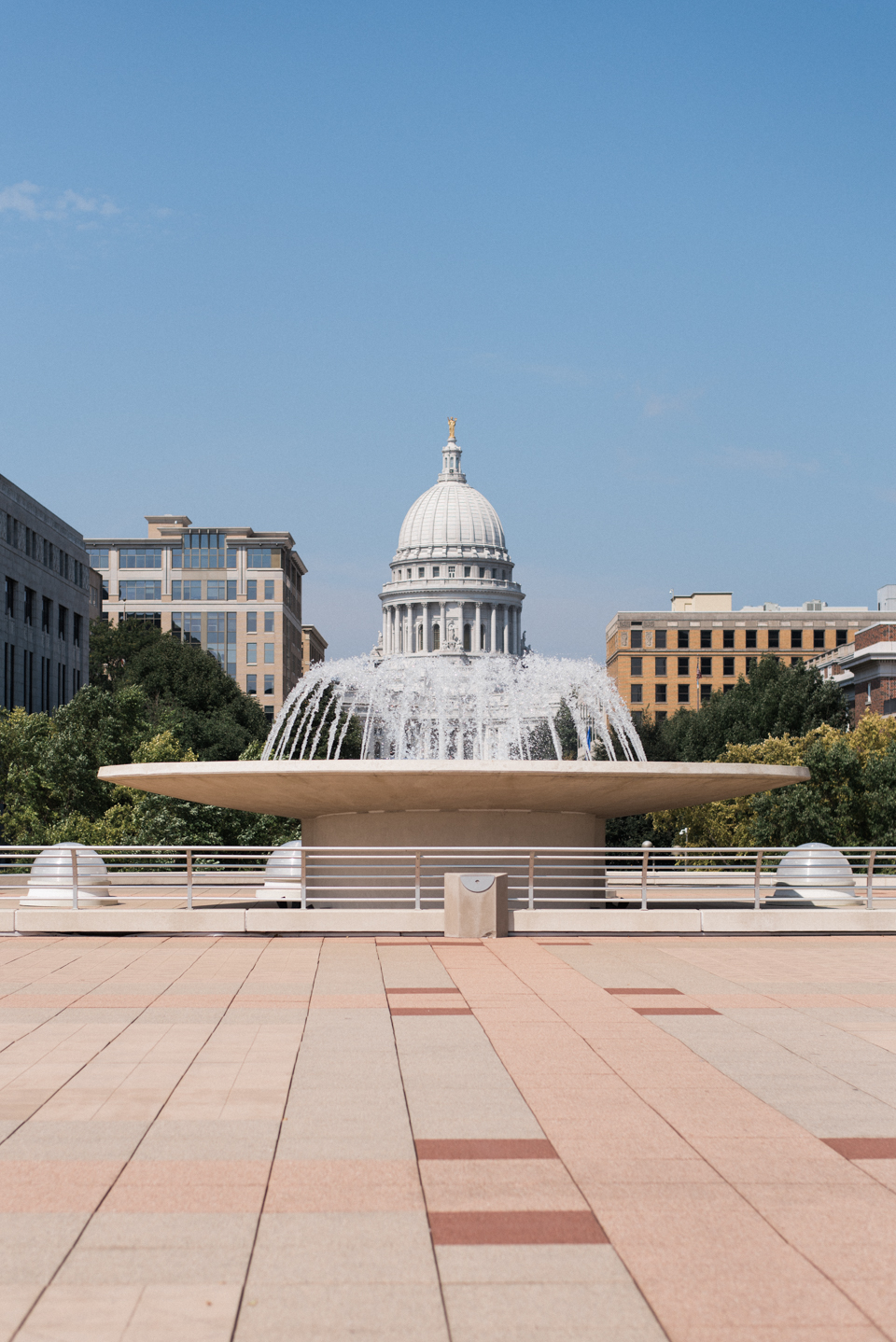 Chelsea Bliefernicht Photography | Madison, WI State Capitol from Monona Terrace