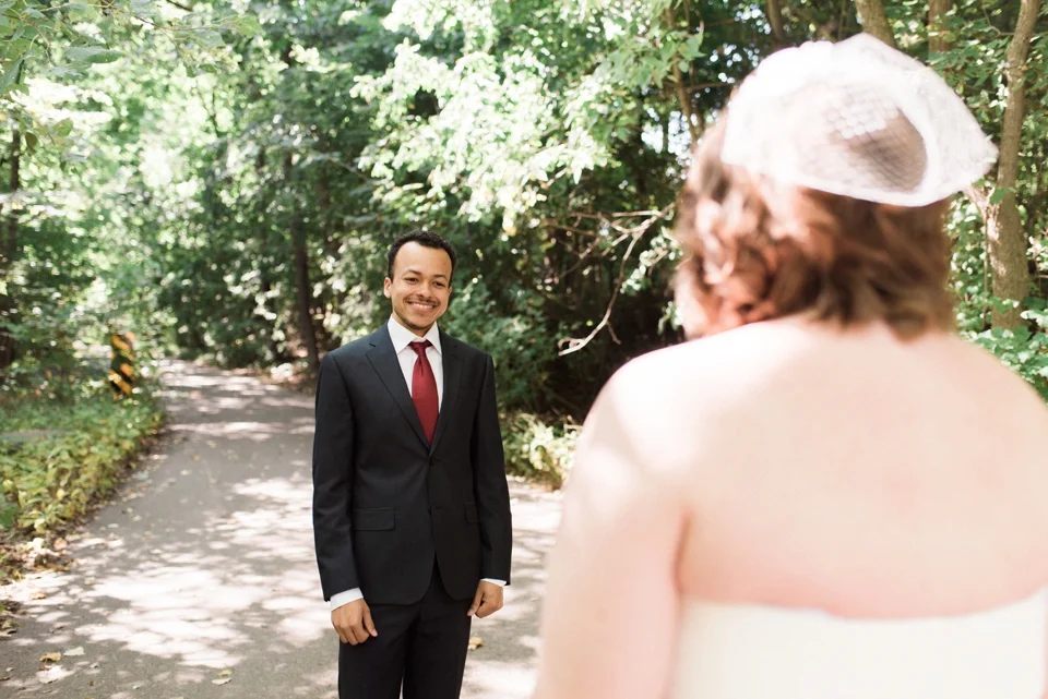 Chelsea Bliefernicht | Madison WI Wedding Photographer | Edgewood College Boardwalk Ceremony