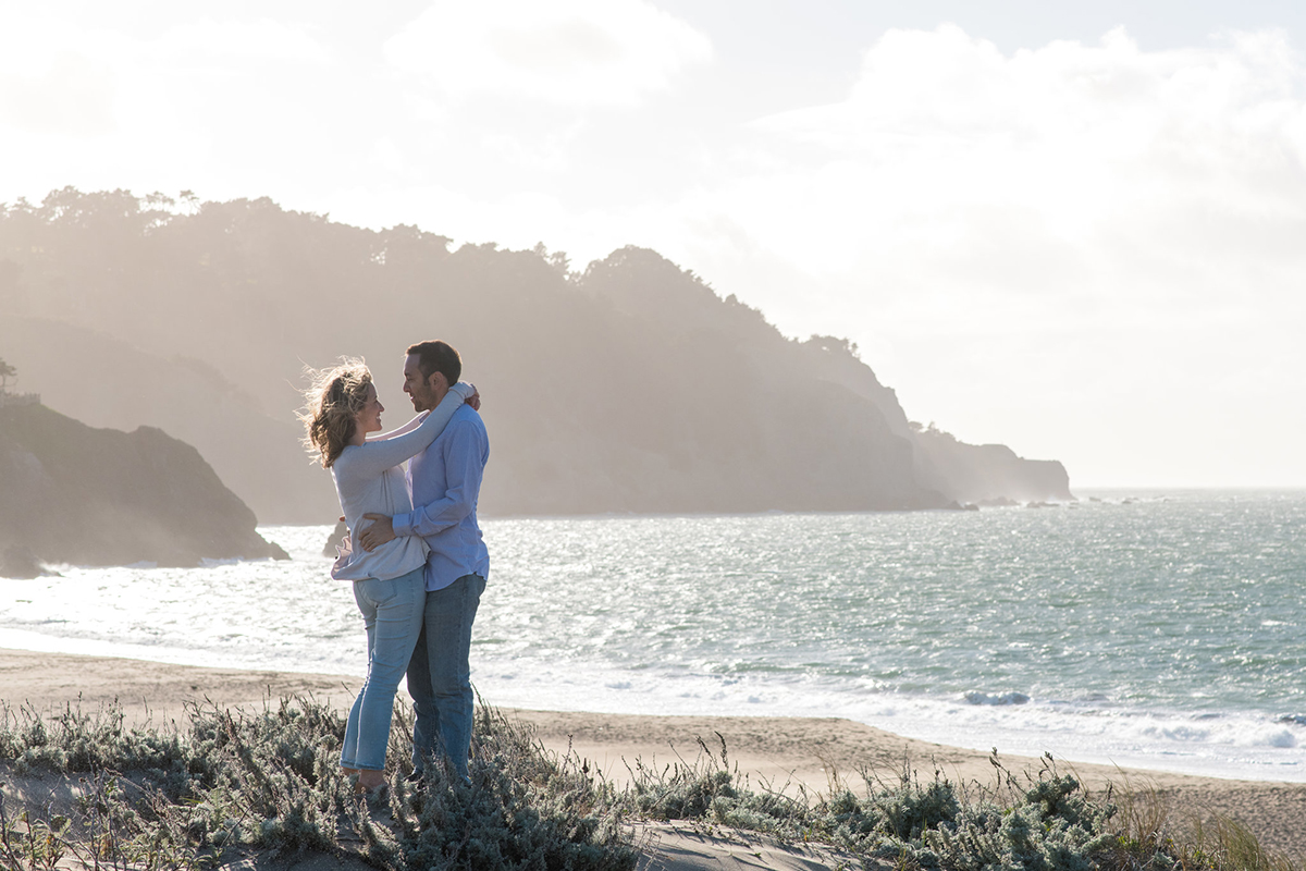 Baker Beach San Francisco Engagement Photography | White Quill Creative