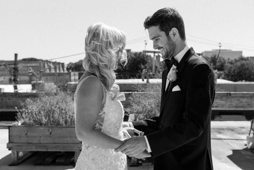 Room 1520 Rooftop Chicago Wedding
