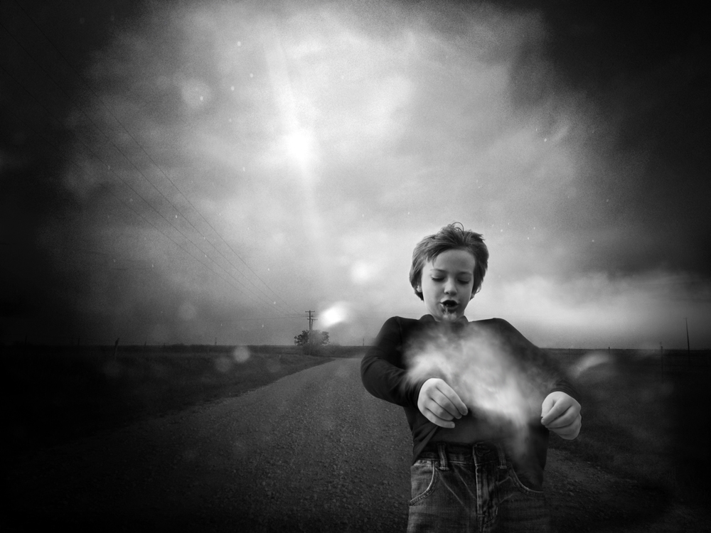 on a dust kissed drive