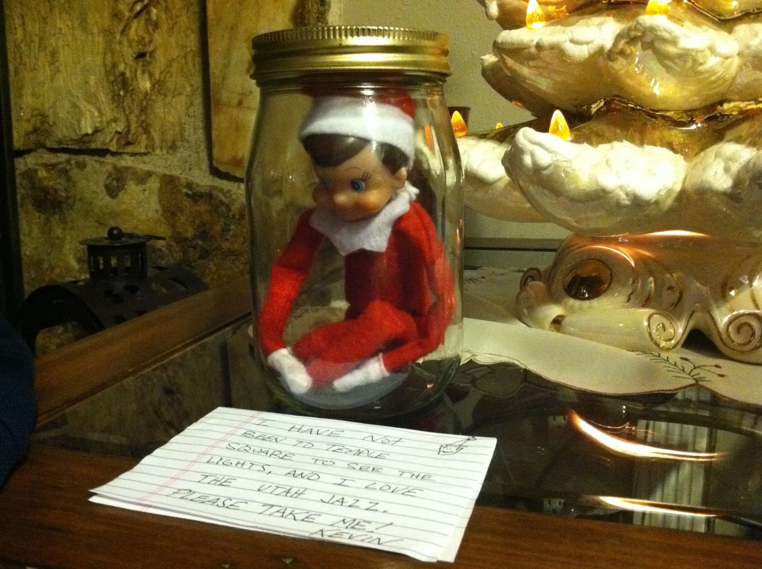The Elf on the Shelf: Day 25 Road Trip