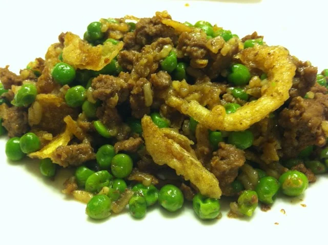 Hamburger in a Pea Patch