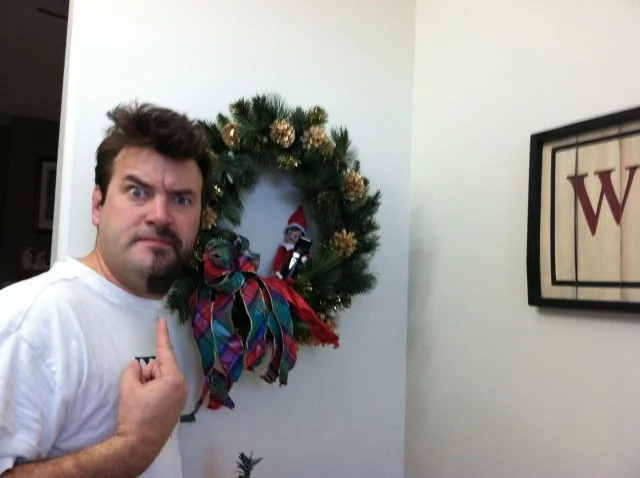 Elf on the Shelf: Day 2, 2012