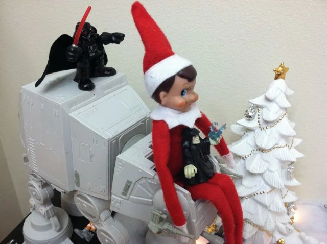 Elf on the Shelf: Day 3, 2012