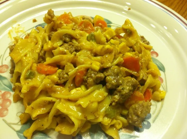 Easy Beef and Corn Casserole