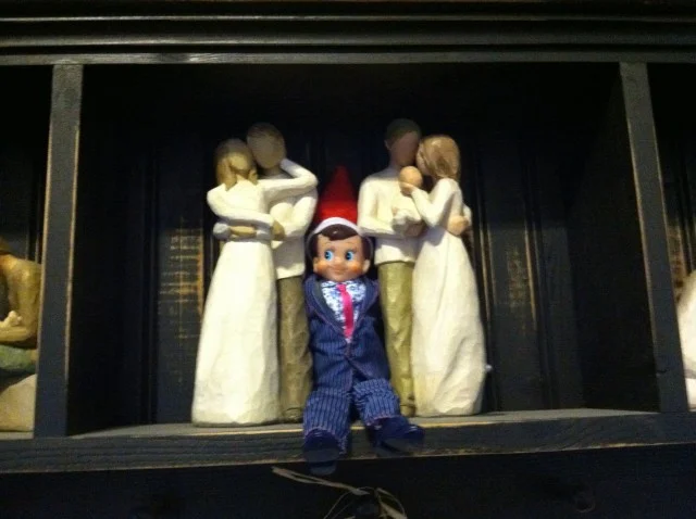 Elf on the Shelf: Day 9, 2012