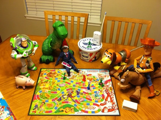 Elf on the Shelf: Day 10, 2012