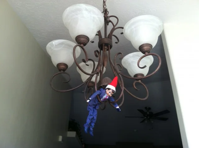 Elf on the Shelf: Day 13, 2012