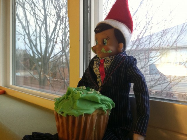 Elf on the Shelf: Day 14, 2012