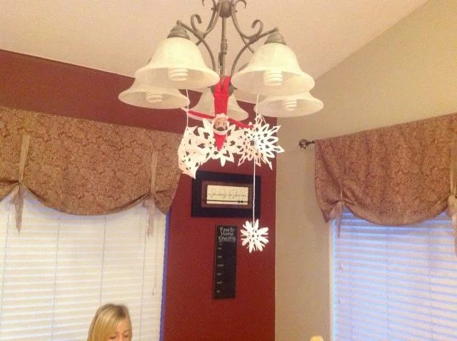 Elf on the Shelf: Day 18, 2012