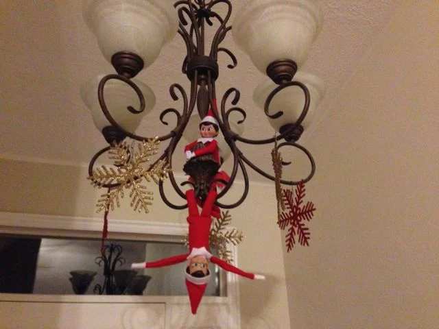 Elf on the Shelf: Day 2, 2013