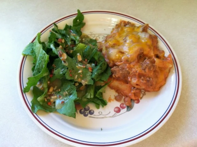 Hamburger Noodle Casserole