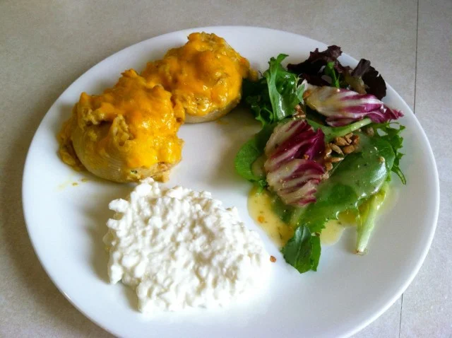 Remix: Chicken & Stuffing Manicotti